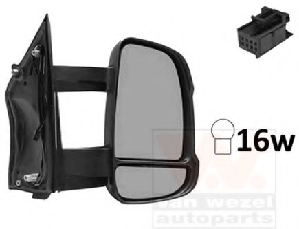VAN WEZEL 1651818 Наружное зеркало для FIAT DUCATO (Фиат Дукато) VAN WEZEL 1651818 Наружное зеркало для FIAT DUCATO (Фиат Дукато)
