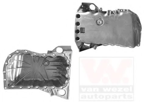 VAN WEZEL 4327070 Масляный поддон 