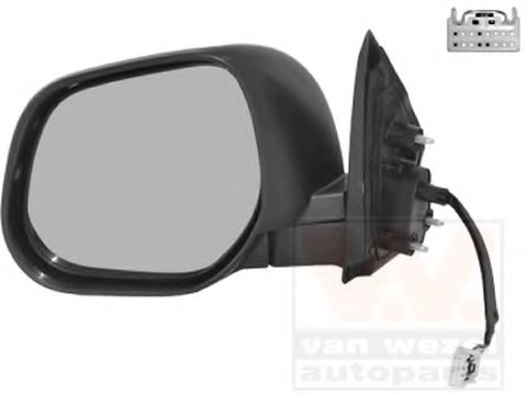 VAN WEZEL 0990807 Наружное зеркало для PEUGEOT 4007 (Пежо 4007) VAN WEZEL 0990807 Наружное зеркало для PEUGEOT 4007 (Пежо 4007)