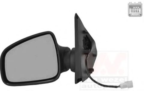 VAN WEZEL 1507807 Наружное зеркало для DACIA SANDERO II (Дача Сандэро 2) VAN WEZEL 1507807 Наружное зеркало для DACIA SANDERO II (Дача Сандэро 2)