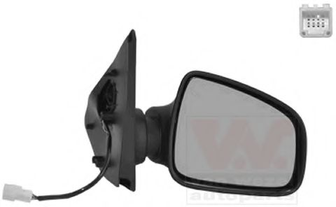VAN WEZEL 1507808 Наружное зеркало для DACIA SANDERO II (Дача Сандэро 2) VAN WEZEL 1507808 Наружное зеркало для DACIA SANDERO II (Дача Сандэро 2)