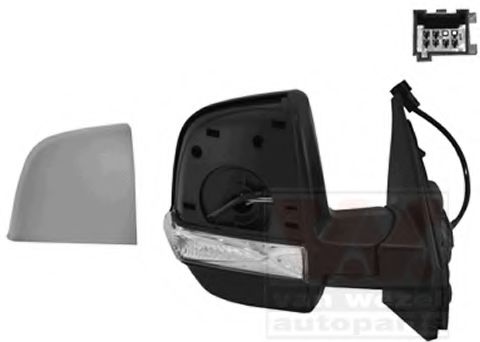 VAN WEZEL 1638818 Наружное зеркало для OPEL COMBO (Опель Комбо) VAN WEZEL 1638818 Наружное зеркало для OPEL COMBO (Опель Комбо)
