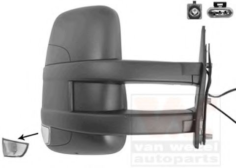 VAN WEZEL 2816812 Наружное зеркало для IVECO DAILY V (Ивеко Даилъ v) VAN WEZEL 2816812 Наружное зеркало для IVECO DAILY V (Ивеко Даилъ v)
