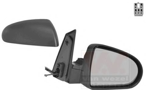 VAN WEZEL 3235808 Наружное зеркало для MITSUBISHI COLT VI (Митсубиши/митсубиси Кольт 6) VAN WEZEL 3235808 Наружное зеркало для MITSUBISHI COLT VI (Митсубиши/митсубиси Кольт 6)
