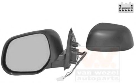 VAN WEZEL 3272807 Наружное зеркало для MITSUBISHI OUTLANDER II (Митсубиши/митсубиси Аутлендер 2) VAN WEZEL 3272807 Наружное зеркало для MITSUBISHI OUTLANDER II (Митсубиши/митсубиси Аутлендер 2)