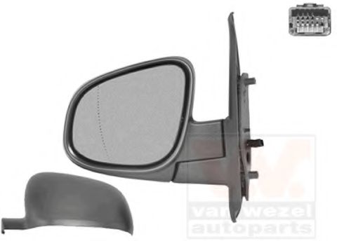 VAN WEZEL 4412807 Наружное зеркало для MERCEDES-BENZ CITAN INER (Мэрcэдэс-бэнз Cитан инэр) VAN WEZEL 4412807 Наружное зеркало для MERCEDES-BENZ CITAN INER (Мэрcэдэс-бэнз Cитан инэр)