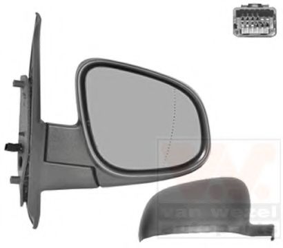 VAN WEZEL 4412808 Наружное зеркало для MERCEDES-BENZ CITAN INER (Мэрcэдэс-бэнз Cитан инэр) VAN WEZEL 4412808 Наружное зеркало для MERCEDES-BENZ CITAN INER (Мэрcэдэс-бэнз Cитан инэр)