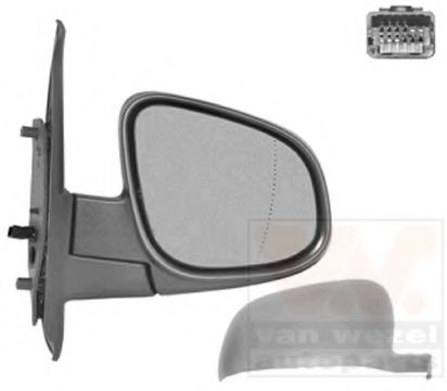 VAN WEZEL 4412818 Наружное зеркало для MERCEDES-BENZ CITAN INER (Мэрcэдэс-бэнз Cитан инэр) VAN WEZEL 4412818 Наружное зеркало для MERCEDES-BENZ CITAN INER (Мэрcэдэс-бэнз Cитан инэр)