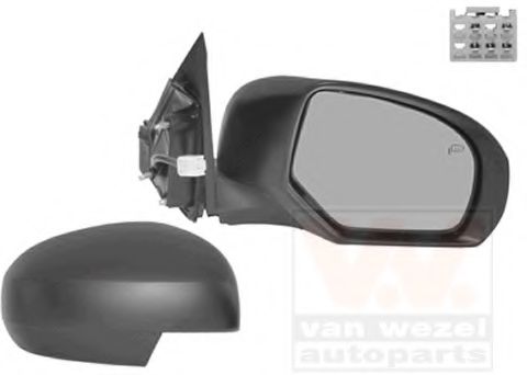 VAN WEZEL 5223808 Наружное зеркало для SUZUKI SWIFT IV (Сузуки Свифт 4) VAN WEZEL 5223808 Наружное зеркало для SUZUKI SWIFT IV (Сузуки Свифт 4)