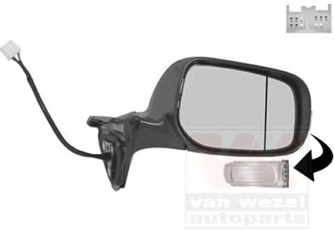VAN WEZEL 5406808 Наружное зеркало для TOYOTA BLADE (Тойота/тоета Бладэ) VAN WEZEL 5406808 Наружное зеркало для TOYOTA BLADE (Тойота/тоета Бладэ)