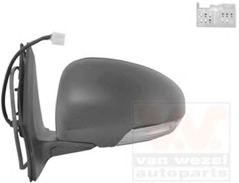 VAN WEZEL 5410805 Наружное зеркало для TOYOTA IQ (Тойота/тоета Иq) VAN WEZEL 5410805 Наружное зеркало для TOYOTA IQ (Тойота/тоета Иq)