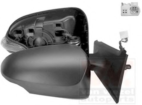 VAN WEZEL 5437805 Наружное зеркало для TOYOTA YARIS (Тойота/тоета Ярис) VAN WEZEL 5437805 Наружное зеркало для TOYOTA YARIS (Тойота/тоета Ярис)