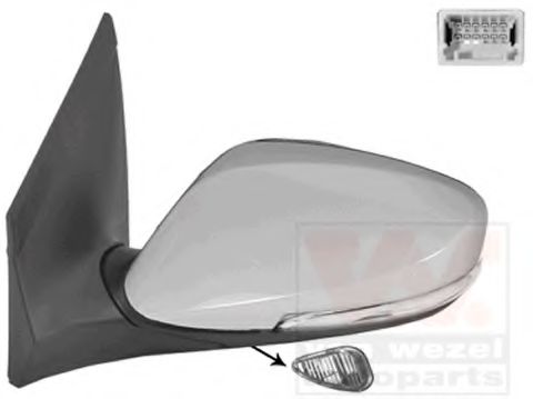 VAN WEZEL 8244817 Наружное зеркало для HYUNDAI I30 (Хендай И30) VAN WEZEL 8244817 Наружное зеркало для HYUNDAI I30 (Хендай И30)