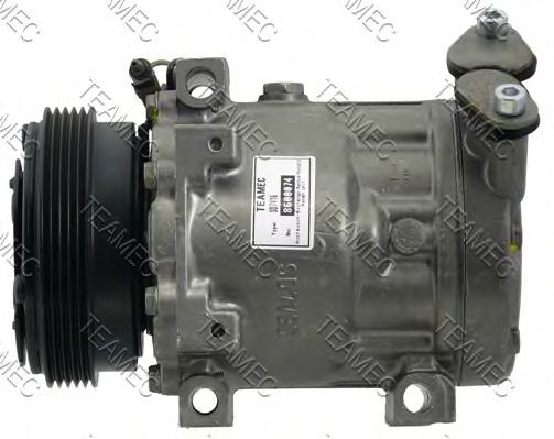TEAMEC 8600074 Компрессор, кондиционер для RENAULT KANGOO (Рено Кангу) TEAMEC 8600074 Компрессор, кондиционер для RENAULT KANGOO (Рено Кангу)