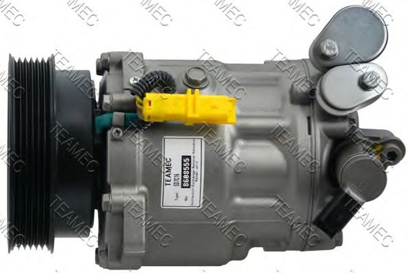 TEAMEC 8608555 Компрессор, кондиционер для PEUGEOT 407 (Пежо 407) TEAMEC 8608555 Компрессор, кондиционер для PEUGEOT 407 (Пежо 407)