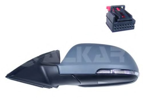 ALKAR 6129577 Наружное зеркало для SKODA SUPERB (Шкода Суперб) ALKAR 6129577 Наружное зеркало для SKODA SUPERB (Шкода Суперб)