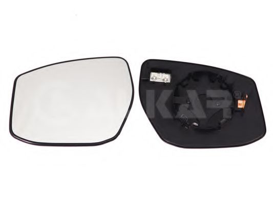 ALKAR 6431667 Зеркальное стекло, наружное зеркало для NISSAN TIIDA (Ниссан Т2да) ALKAR 6431667 Зеркальное стекло, наружное зеркало для NISSAN TIIDA (Ниссан Т2да)