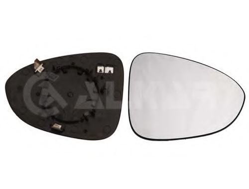 ALKAR 6432443 Зеркальное стекло, наружное зеркало для OPEL ZAFIRA C (Опель Зафира с) ALKAR 6432443 Зеркальное стекло, наружное зеркало для OPEL ZAFIRA C (Опель Зафира с)