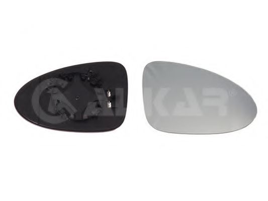 ALKAR 6432818 Зеркальное стекло, наружное зеркало для PORSCHE MACAN (Порше Маcан) ALKAR 6432818 Зеркальное стекло, наружное зеркало для PORSCHE MACAN (Порше Маcан)