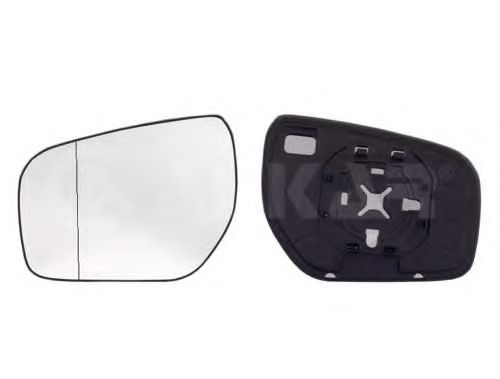 ALKAR 6451161 Зеркальное стекло, наружное зеркало 01 2014 для RENAULT KOLEOS (Рено Колеос) ALKAR 6451161 Зеркальное стекло, наружное зеркало 01 2014 для RENAULT KOLEOS (Рено Колеос)