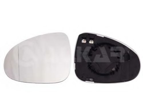 ALKAR 6471145 Зеркальное стекло, наружное зеркало для VOLKSWAGEN TOUAREG (Фольксваген Туарег) ALKAR 6471145 Зеркальное стекло, наружное зеркало для VOLKSWAGEN TOUAREG (Фольксваген Туарег)