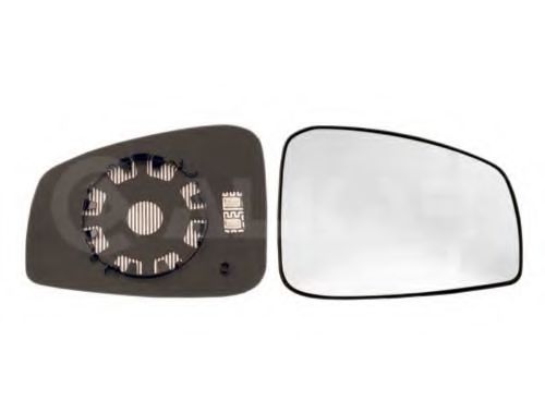 ALKAR 6472231 Зеркальное стекло, наружное зеркало для RENAULT LAGUNA III ER (Рено Лагуна 3 ер)