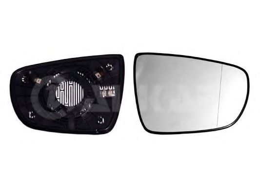 ALKAR 6482662 Зеркальное стекло, наружное зеркало для KIA RONDO IV (Киа Рондо иv) ALKAR 6482662 Зеркальное стекло, наружное зеркало для KIA RONDO IV (Киа Рондо иv)