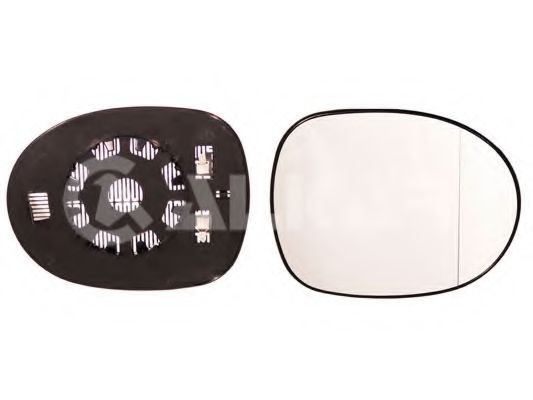 ALKAR 6482943 Зеркальное стекло, наружное зеркало 12 2012 для HONDA CIVIC VIII (Хонда Цивик 8)