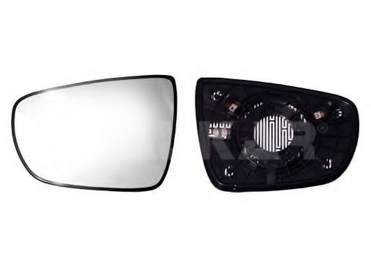 ALKAR 6491662 Зеркальное стекло, наружное зеркало для KIA RONDO IV (Киа Рондо иv) ALKAR 6491662 Зеркальное стекло, наружное зеркало для KIA RONDO IV (Киа Рондо иv)