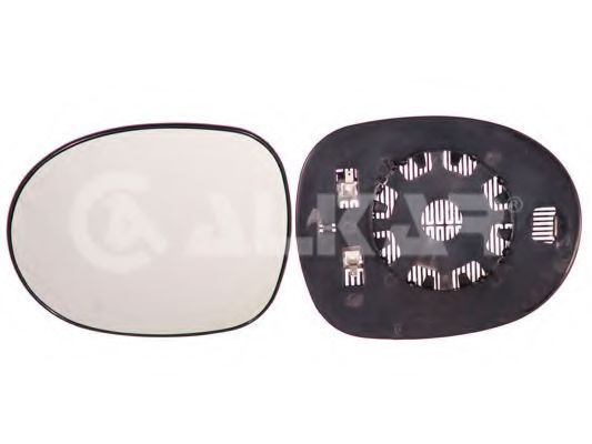 ALKAR 6491943 Зеркальное стекло, наружное зеркало 12 2012 для HONDA CIVIC VIII (Хонда Цивик 8)