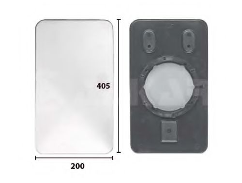 ALKAR 7497247 Зеркальное стекло, наружное зеркало для IVECO EURO (Ивеко Эуро) ALKAR 7497247 Зеркальное стекло, наружное зеркало для IVECO EURO (Ивеко Эуро)