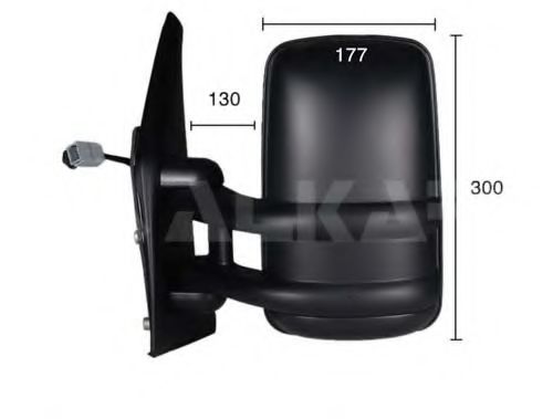 ALKAR 9227902 Наружное зеркало для RENAULT MASTER II (Рено Мастэр 2) ALKAR 9227902 Наружное зеркало для RENAULT MASTER II (Рено Мастэр 2)