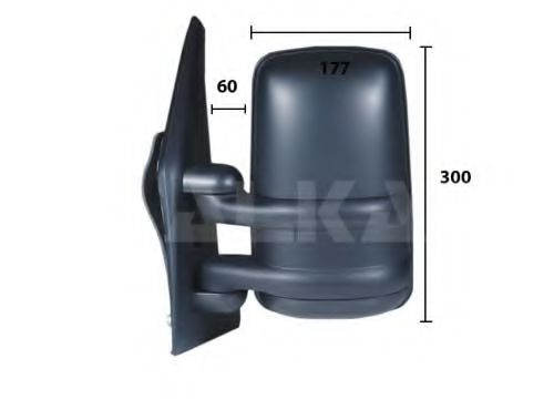 ALKAR 9265902 Наружное зеркало для RENAULT MASTER II (Рено Мастэр 2) ALKAR 9265902 Наружное зеркало для RENAULT MASTER II (Рено Мастэр 2)
