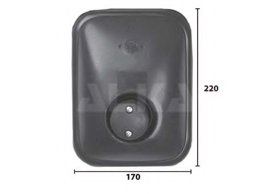ALKAR 9421261 Широкоугольное зеркало для MAN M 90 (Ман М 90) ALKAR 9421261 Широкоугольное зеркало для MAN M 90 (Ман М 90)
