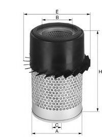 UNIFLUX FILTERS XA1222K Воздушный фильтр для FIAT (Фиат)