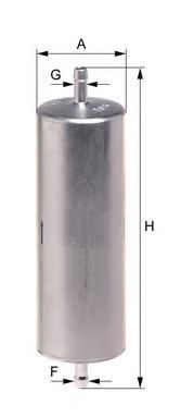 UNIFLUX FILTERS XB102 Топливный фильтр для BMW 8 (Бмв 8)