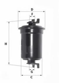 UNIFLUX FILTERS XB171 Топливный фильтр для TOYOTA RAV 4 I (Тойота/тоета Рав 4 1) UNIFLUX FILTERS XB171 Топливный фильтр для TOYOTA RAV 4 I (Тойота/тоета Рав 4 1)