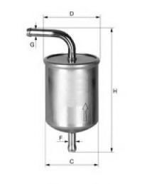 UNIFLUX FILTERS XB191 Топливный фильтр для MAZDA 323 III (Мазда 323 3) UNIFLUX FILTERS XB191 Топливный фильтр для MAZDA 323 III (Мазда 323 3)