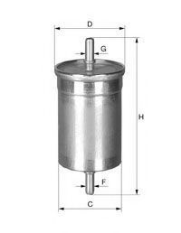 UNIFLUX FILTERS XB223 Топливный фильтр для RENAULT (Рено) UNIFLUX FILTERS XB223 Топливный фильтр для RENAULT (Рено)