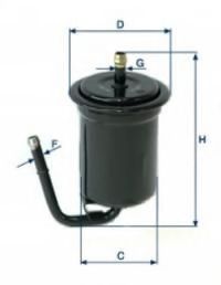 UNIFLUX FILTERS XB227 Топливный фильтр для DAIHATSU PYZAR (Дайхатсу Пъзар) UNIFLUX FILTERS XB227 Топливный фильтр для DAIHATSU PYZAR (Дайхатсу Пъзар)