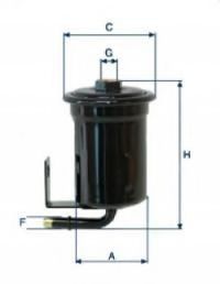 UNIFLUX FILTERS XB256 Топливный фильтр для TOYOTA LAND CRUISER CYGNUS (Тойота/тоета Ленд крузер цигнус) UNIFLUX FILTERS XB256 Топливный фильтр для TOYOTA LAND CRUISER CYGNUS (Тойота/тоета Ленд крузер цигнус)