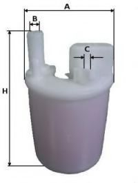 UNIFLUX FILTERS XB317 Топливный фильтр для HYUNDAI VERNA II (Хендай Vэрна 2) UNIFLUX FILTERS XB317 Топливный фильтр для HYUNDAI VERNA II (Хендай Vэрна 2)