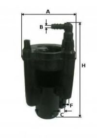 UNIFLUX FILTERS XB320 Топливный фильтр для KIA OPTIMA / MAGENTIS (Киа Оптима / магэнтис) UNIFLUX FILTERS XB320 Топливный фильтр для KIA OPTIMA / MAGENTIS (Киа Оптима / магэнтис)