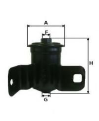 UNIFLUX FILTERS XB323 Топливный фильтр для DAEWOO REXTON (Дэу Рекстон) UNIFLUX FILTERS XB323 Топливный фильтр для DAEWOO REXTON (Дэу Рекстон)