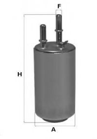 UNIFLUX FILTERS XB344 Топливный фильтр для VOLVO XC60 (Вольво Xc60)