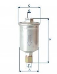 UNIFLUX FILTERS XB87 Топливный фильтр для AUDI 100 (Ауди 100) UNIFLUX FILTERS XB87 Топливный фильтр для AUDI 100 (Ауди 100)
