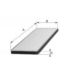 UNIFLUX FILTERS XC167 Фильтр, воздух во внутренном пространстве для MERCEDES-BENZ O 404 (Мэрcэдэс-бэнз О 404)