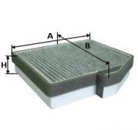 UNIFLUX FILTERS XCK212 Фильтр, воздух во внутренном пространстве для HYUNDAI H 200 (Хендай Х 200)