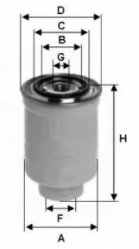 UNIFLUX FILTERS XN290 Топливный фильтр для INFINITI FX (Инфинити Инфинити фх) UNIFLUX FILTERS XN290 Топливный фильтр для INFINITI FX (Инфинити Инфинити фх)