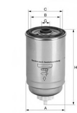 UNIFLUX FILTERS XN300 Топливный фильтр для RENAULT TRAFIC (Рено Трафик) UNIFLUX FILTERS XN300 Топливный фильтр для RENAULT TRAFIC (Рено Трафик)